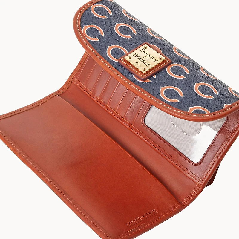 Pochette continentale couleur équipe Dooney & Bourke Chicago Bears pour femmes