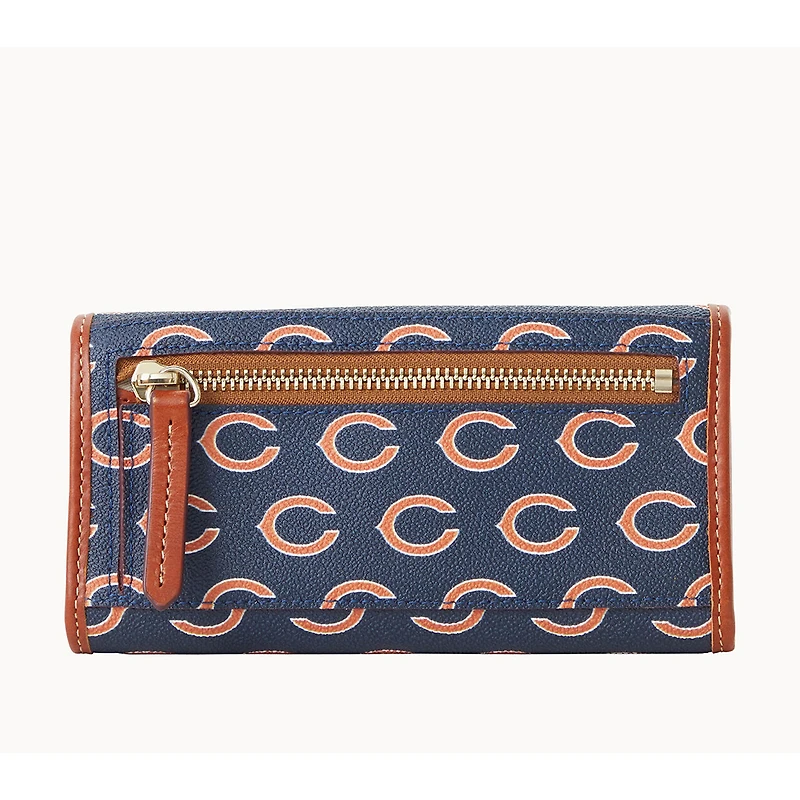 Pochette continentale couleur équipe Dooney & Bourke Chicago Bears pour femmes
