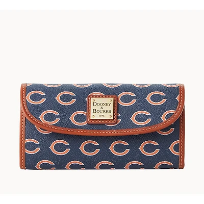 Pochette continentale couleur équipe Dooney & Bourke Chicago Bears pour femmes