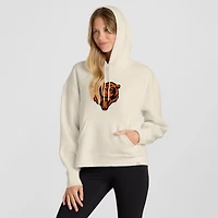 Sweat à capuche pour femme Fanatics Cream Chicago Bears Dove Legacy