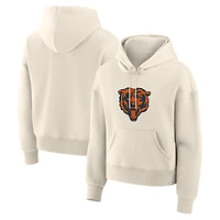 Sweat à capuche pour femme Fanatics Cream Chicago Bears Dove Legacy