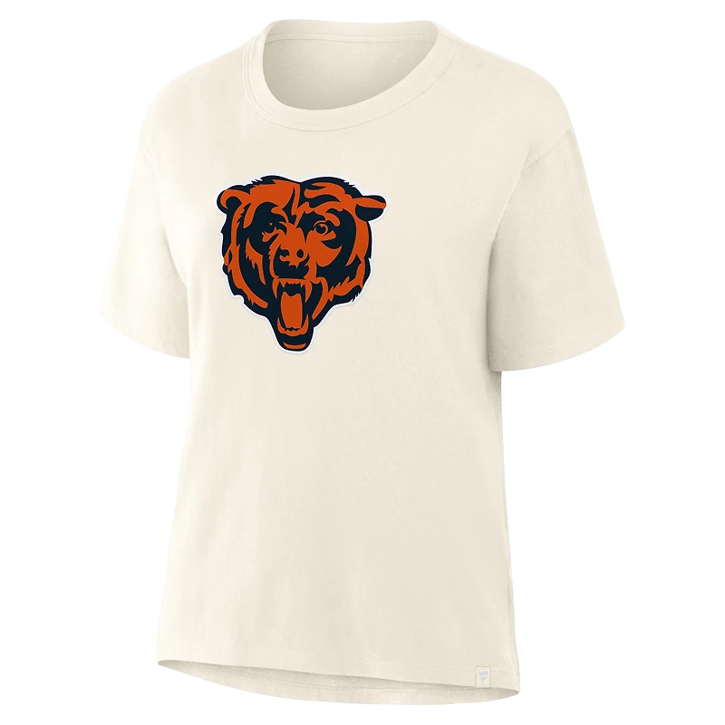Women's Fanatics Cream Chicago Bears Dove Legacy T-Shirt