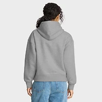 Women's Fanatics Heather Gray Chicago Bears Eligible Receiver Legacy Pullover Hoodie