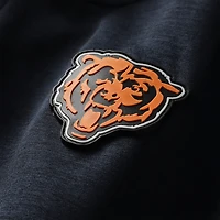 Sweat à capuche zippé taille plus pour femme Fanatics Navy Chicago Bears