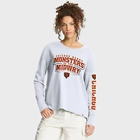 T-shirt à manches longues Fanatics blanc pour femme