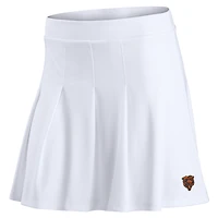 Jupe-short de tennis blanche avec logo principal des Chicago Bears Fanatics pour femmes