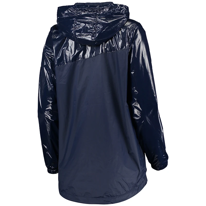 Veste à capuche et fermeture éclair intégrale pour femme G-III 4Her by Carl Banks bleu marine des Chicago Bears