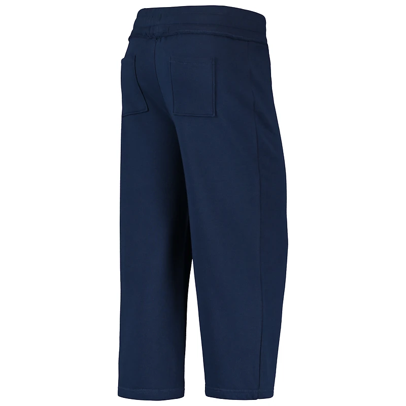 Women's Junk Food Navy Chicago Bears Cropped Pants
