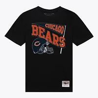 T-shirt noir Mitchell & Ness pour femme, motif petit ami dynamique des Chicago Bears
