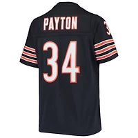 Maillot pour femme Mitchell & Ness Walter Payton bleu marine Chicago Bears 1985 Legacy Replica