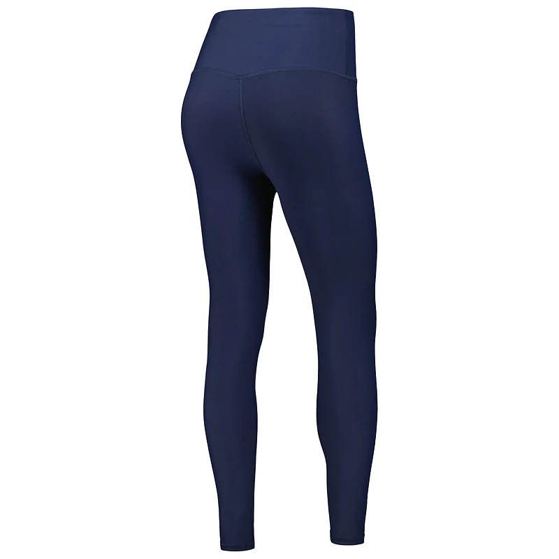 Ensemble leggings et soutien-gorge midi Chicago Bears pour femmes bleu marine
