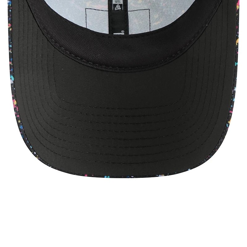 Casquette ajustable à queue de cheval Crucial Catch NFL 2025 des Chicago Bears pour femme, noire, New Era