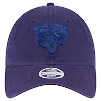Casquette ajustable 9TWENTY Chicago Bears bleu marine New Era pour femme