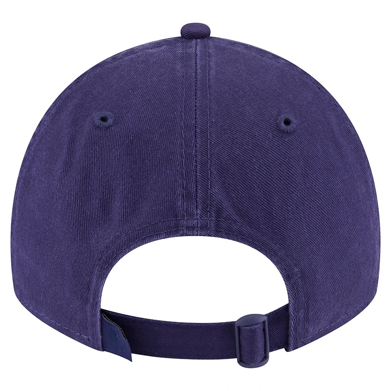 Casquette ajustable 9TWENTY Chicago Bears bleu marine New Era pour femme