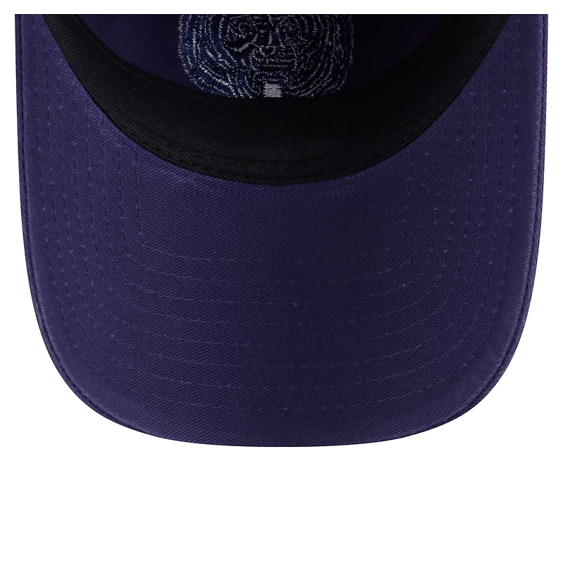 Casquette ajustable 9TWENTY Chicago Bears bleu marine New Era pour femme