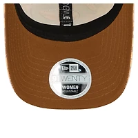 Women's New Era  Tan Chicago Bears Floral 9TWENTY Adjustable Hat
