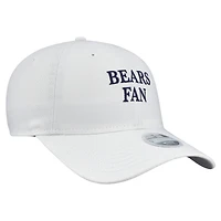 Women's New Era White Chicago Bears Team Fan 9TWENTY Adjustable Hat
