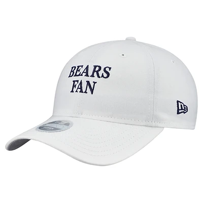 Casquette ajustable 9TWENTY blanche New Era pour femme