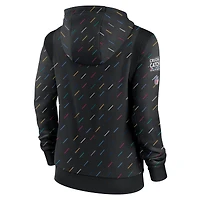 Nike anthracite Chicago Bears 2021 NFL Crucial Catch - Chandail à capuchon Therma