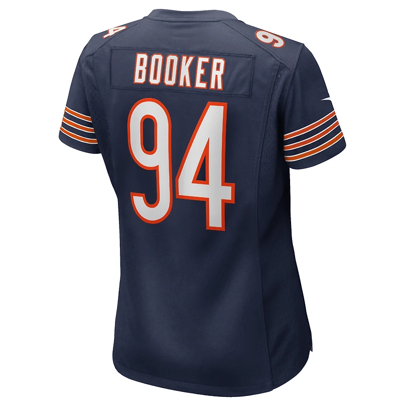 Women's Nike Austin Booker Navy Chicago Bears Game Jersey