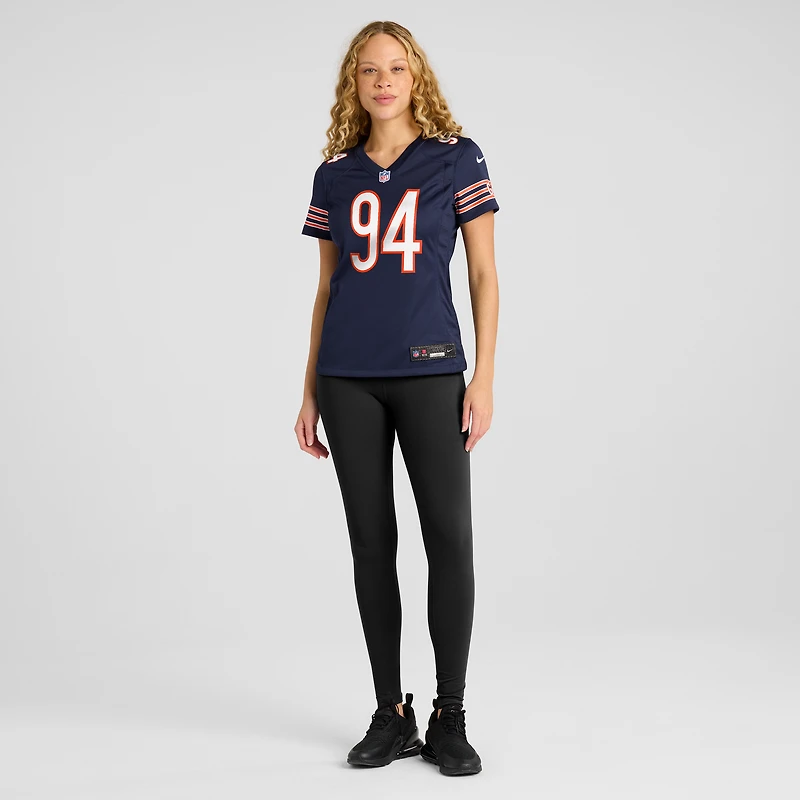 Women's Nike Austin Booker Navy Chicago Bears Game Jersey