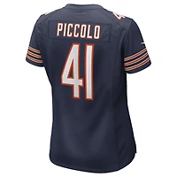 Maillot de joueur retraité Nike Brian Piccolo pour femme des Chicago Bears Game, bleu marine