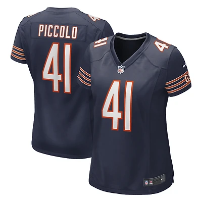Maillot de joueur retraité Nike Brian Piccolo pour femme des Chicago Bears Game, bleu marine
