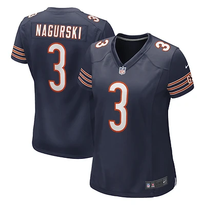 Maillot de joueur retraité Nike Bronko Nagurski pour femme, bleu marine, Chicago Bears Game