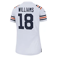 Maillot de joueur remplaçant Nike Caleb Williams pour femme, blanc, Chicago Bears