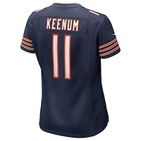 Maillot Nike Case Keenum bleu marine pour femme des Chicago Bears