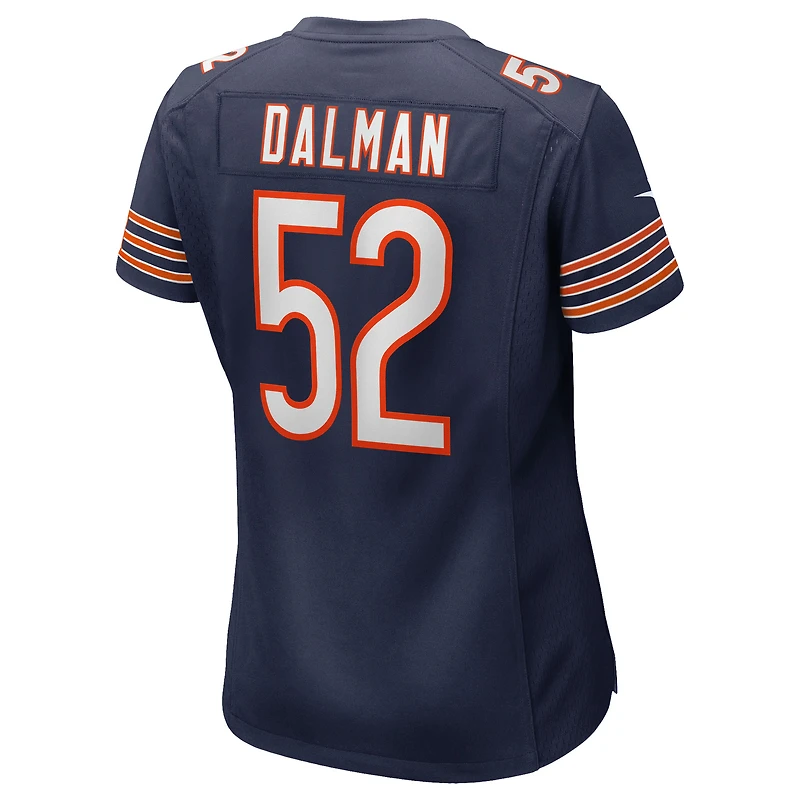 Women's Nike Drew Dalman Navy Chicago Bears Team Game Jersey