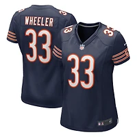 Maillot de match Nike Ian Wheeler bleu marine des Chicago Bears pour femme