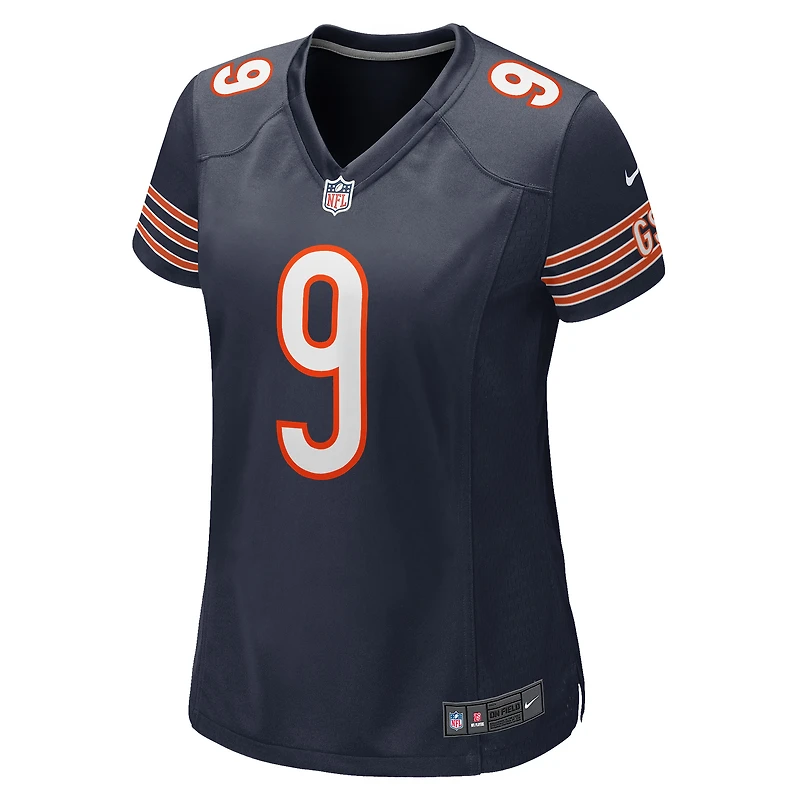 Maillot Nike Jaquan Brisker pour femme, bleu marine, joueur de jeu des Chicago Bears