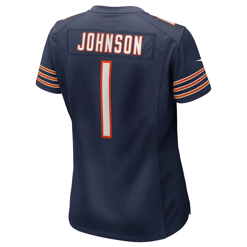 Women's Nike Jaylon Johnson  Navy Chicago Bears Game Jersey