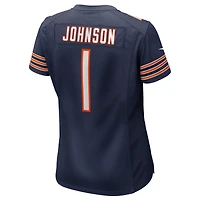 Women's Nike Jaylon Johnson  Navy Chicago Bears Game Jersey
