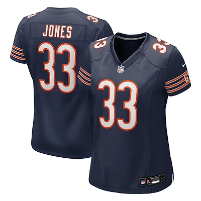 Women's Nike Jaylon Jones  Navy Chicago Bears Team Game Jersey
