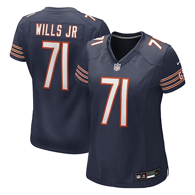 Women's Nike Jedrick Wills Jr.  Navy Chicago Bears Team Game Jersey