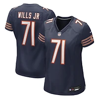 Women's Nike Jedrick Wills Jr.  Navy Chicago Bears Team Game Jersey