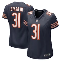 Maillot de match Nike Kevin Byard III pour femme, bleu marine, Chicago Bears