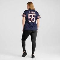 Women's Nike Khalid Kareem  Navy Chicago Bears Team Game Jersey