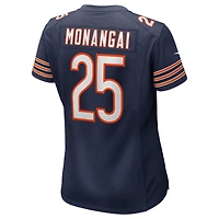 Maillot Nike Kyle Monangai bleu marine pour femme des Chicago Bears