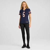 Maillot Nike Kyler Gordon pour femme, bleu marine, joueur de jeu des Chicago Bears