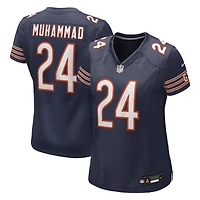 Women's Nike Malik Muhammad Navy Chicago Bears Team Game Jersey