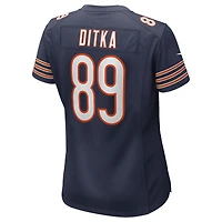 Maillot de joueur retraité Nike Mike Ditka pour femme des Chicago Bears Game, bleu marine