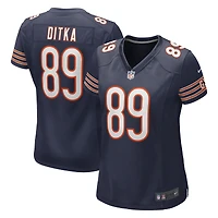 Maillot de joueur retraité Nike Mike Ditka pour femme des Chicago Bears Game, bleu marine