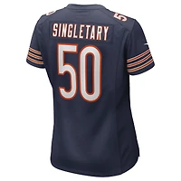 Maillot de joueur retraité Nike Mike Singletary pour femme des Chicago Bears Game, bleu marine
