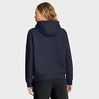 Sweat à capuche Nike bleu marine Chicago Bears Club Fleece pour femme