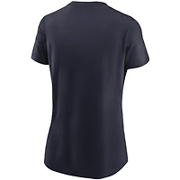Women's Nike Navy Chicago Bears Logo Essential T-Shirt