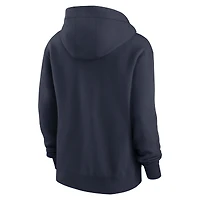 Women's Nike Navy Chicago Bears Phoenix Rewind Full-Zip Hoodie