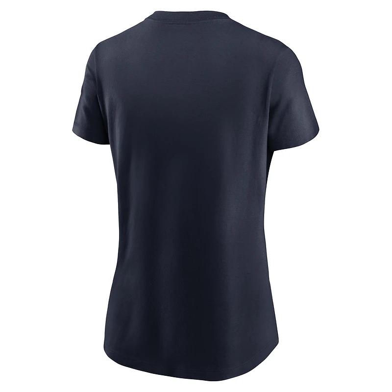 Women's Nike Navy Chicago Bears  Primary Logo T-Shirt